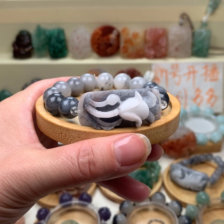 未镶嵌手链石英质玉