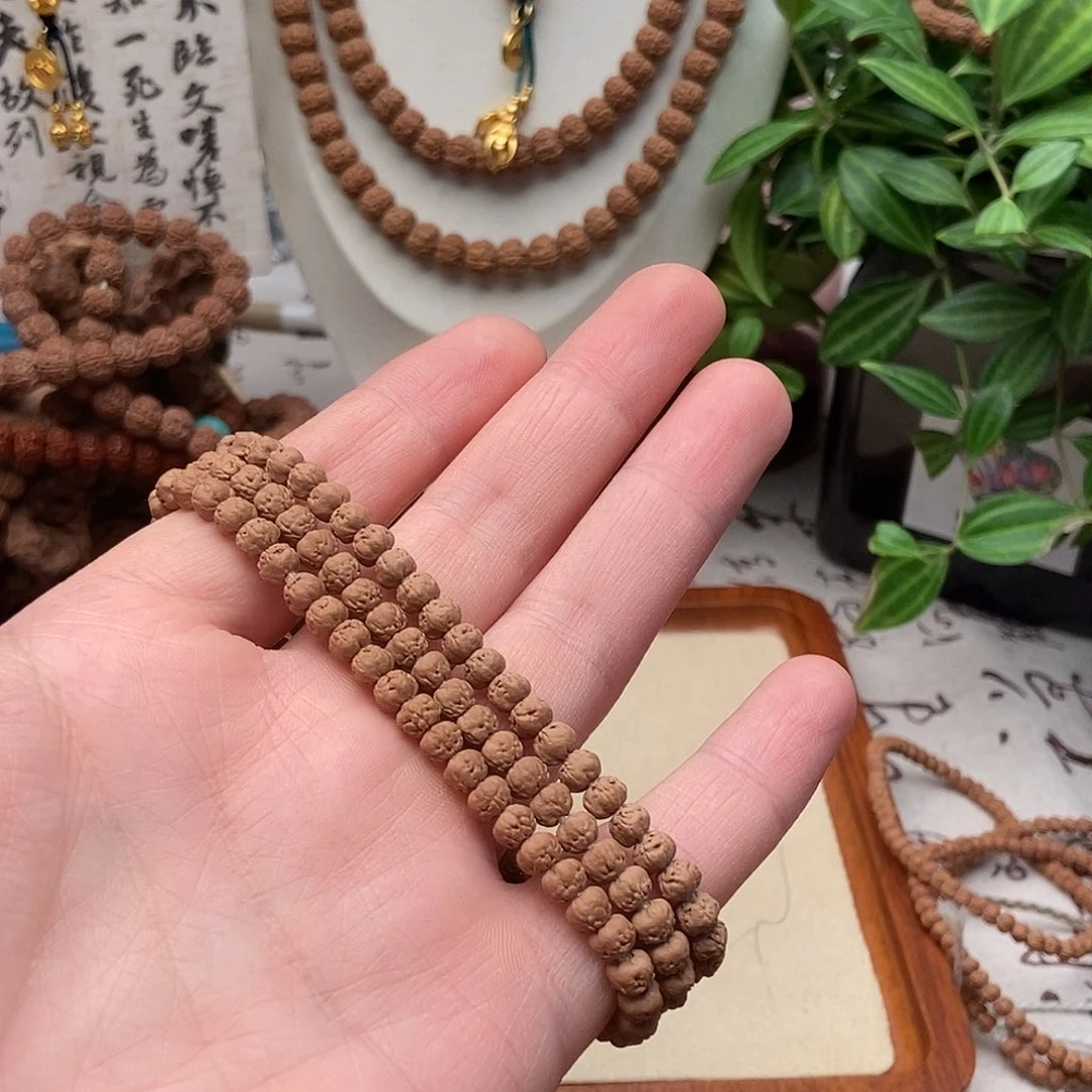 金刚菩提把件?*萤原装佛手108