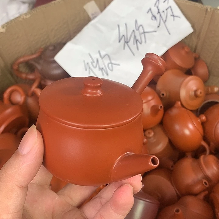 原矿朱泥茶具茶壶家用120
