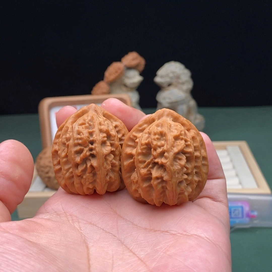 文玩核桃把件J**e三羊谷