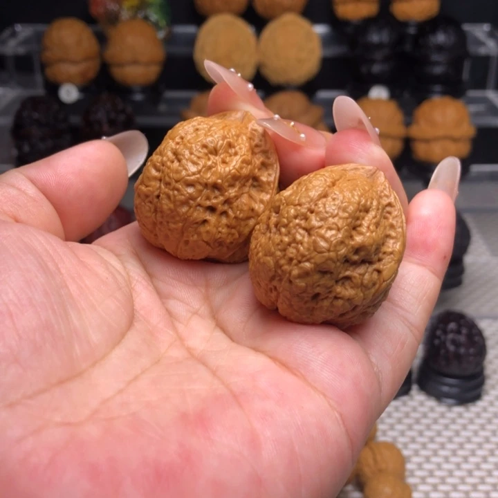 橄榄核吊坠22呱呱来财