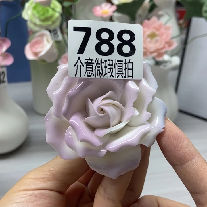 陶瓷手工制作陶瓷花