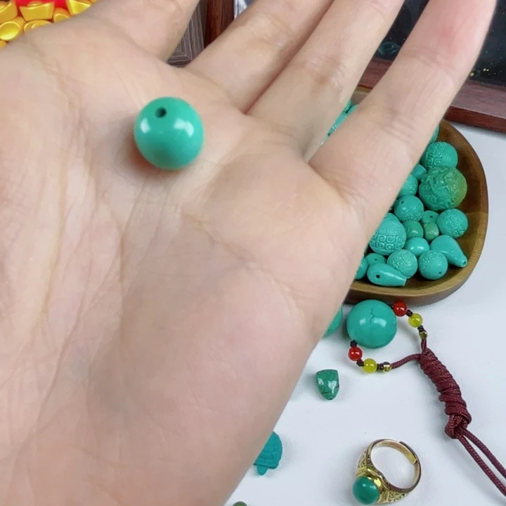 绿松石未镶嵌戒指
