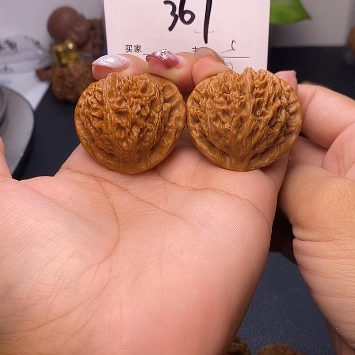桃核吊坠宫灯40无刀痕s