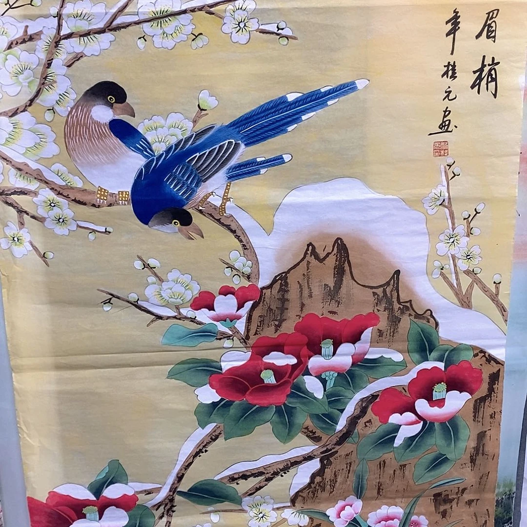 国画国画手绘作品
