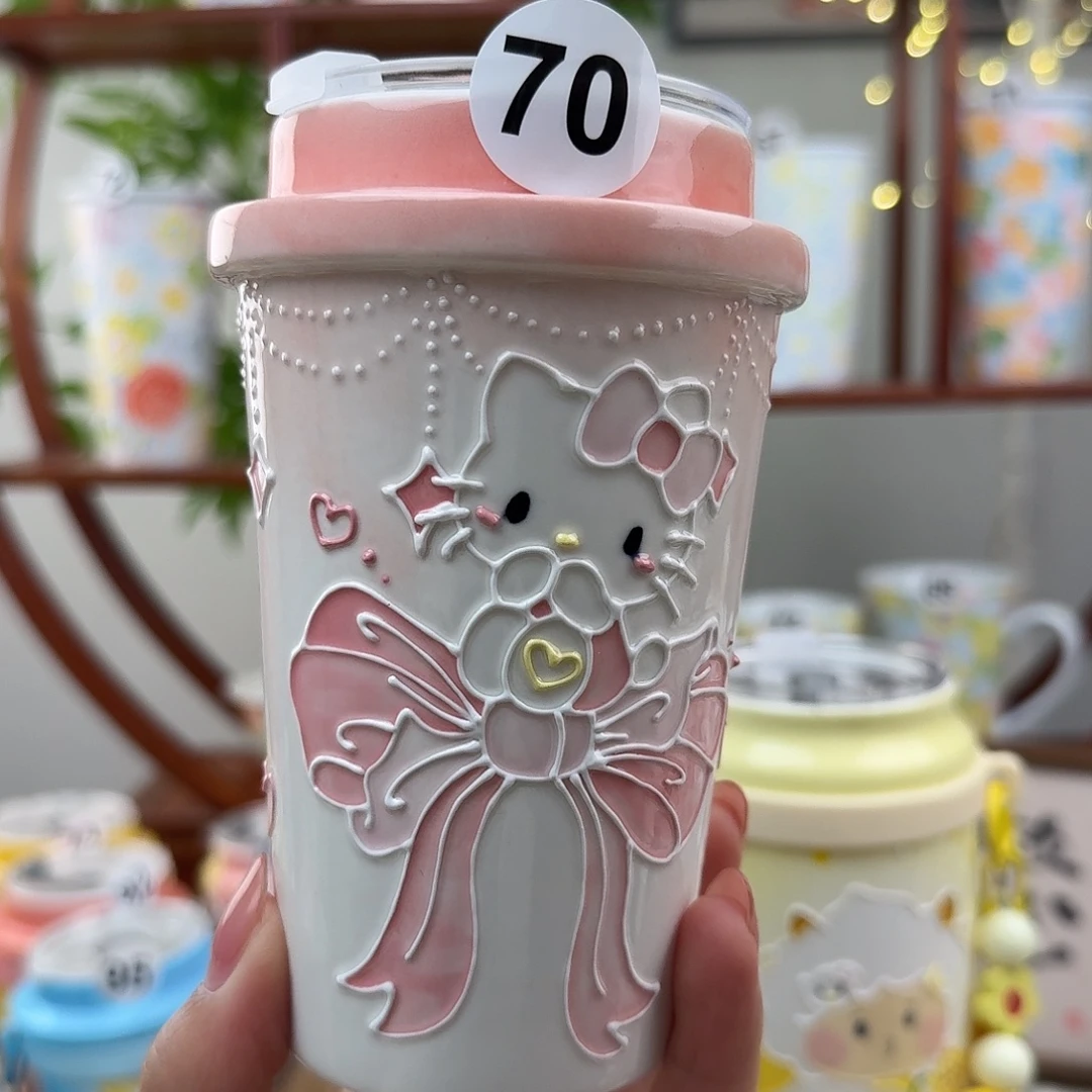 摆件陶70景德镇手绘高温釉下彩