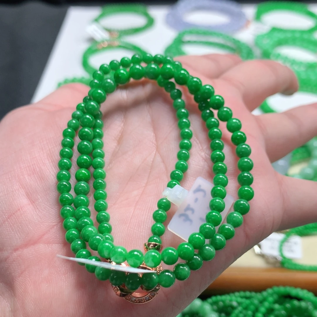 翡翠未镶嵌手链翡翠