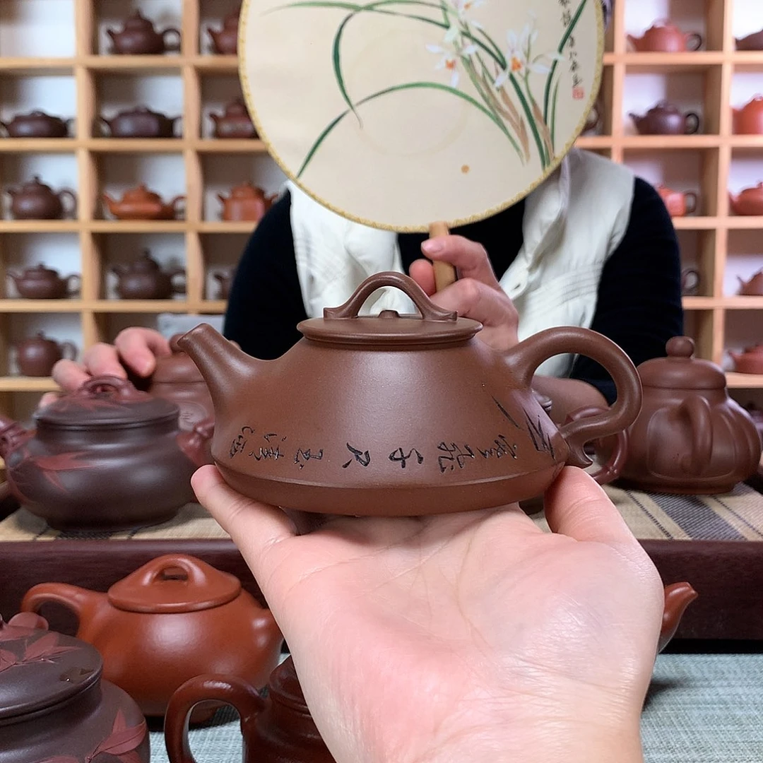 紫砂茶壶生**瓜紫砂壶手工制作