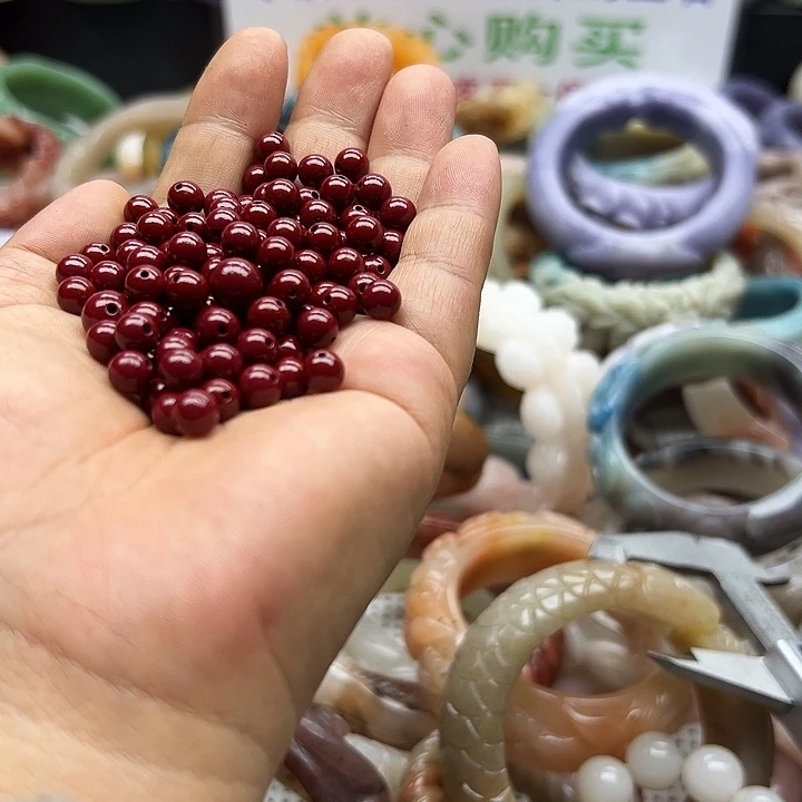 未镶嵌手镯石英岩玉