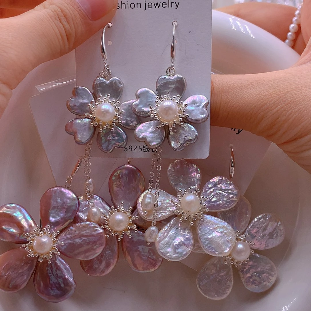 耳饰淡水珍珠未镶嵌耳环