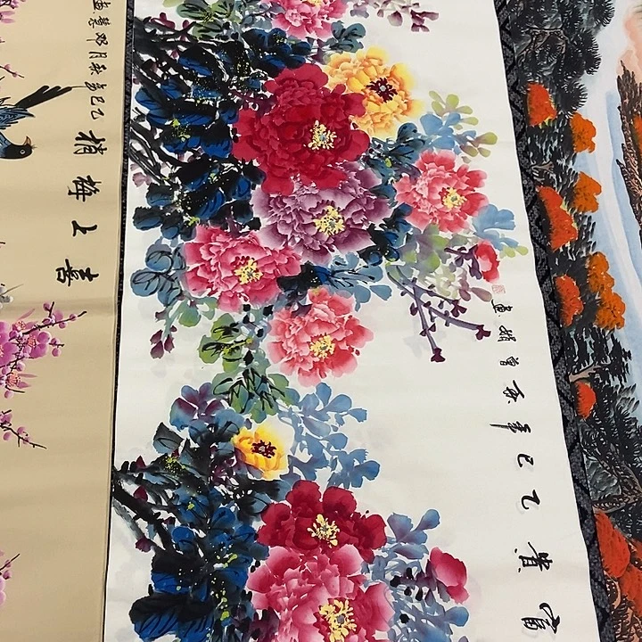 小周画廊的直播间