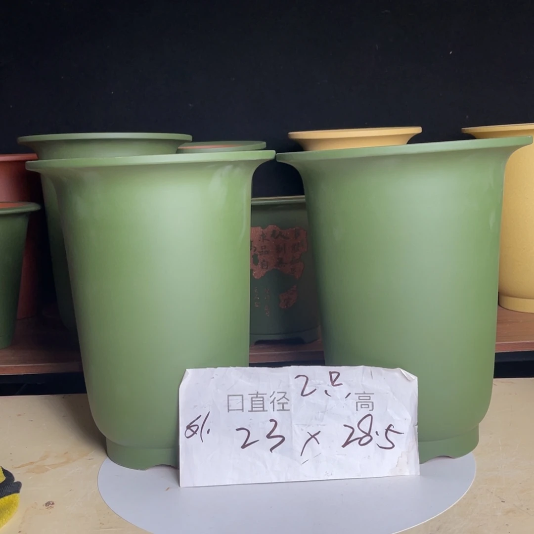 宜兴原矿紫砂花盆