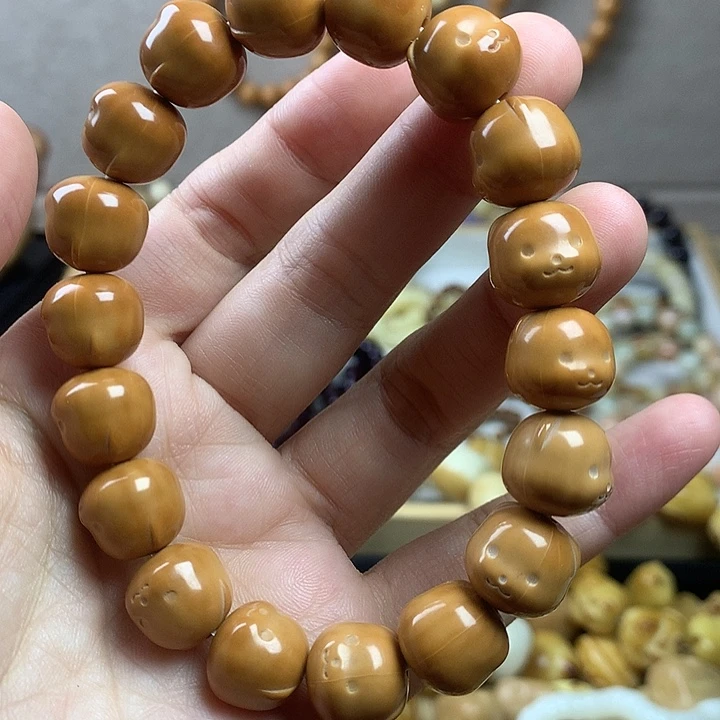 吊坠菩提根/象牙果猴头小熊款1.3