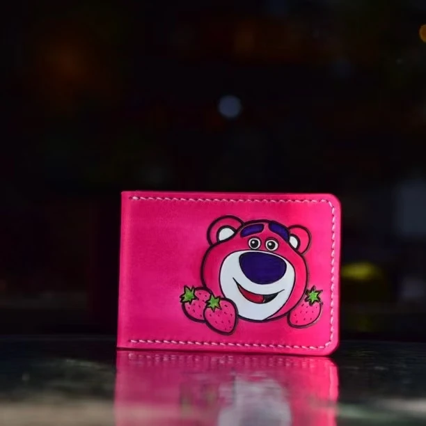 大峰皮堂高端手工皮具钥匙包卡包包挂件