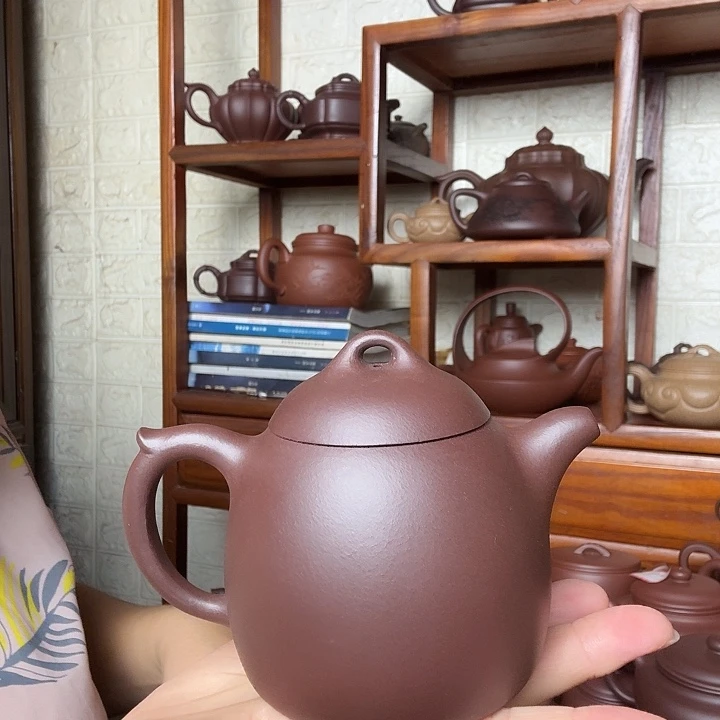 茶壶紫砂秦权260cc半手工
