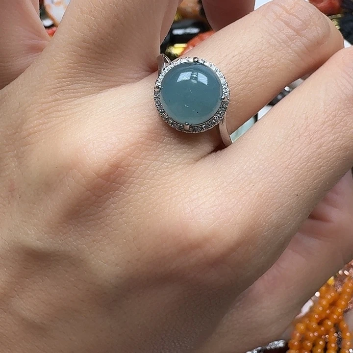 翡翠未镶嵌项链翡翠