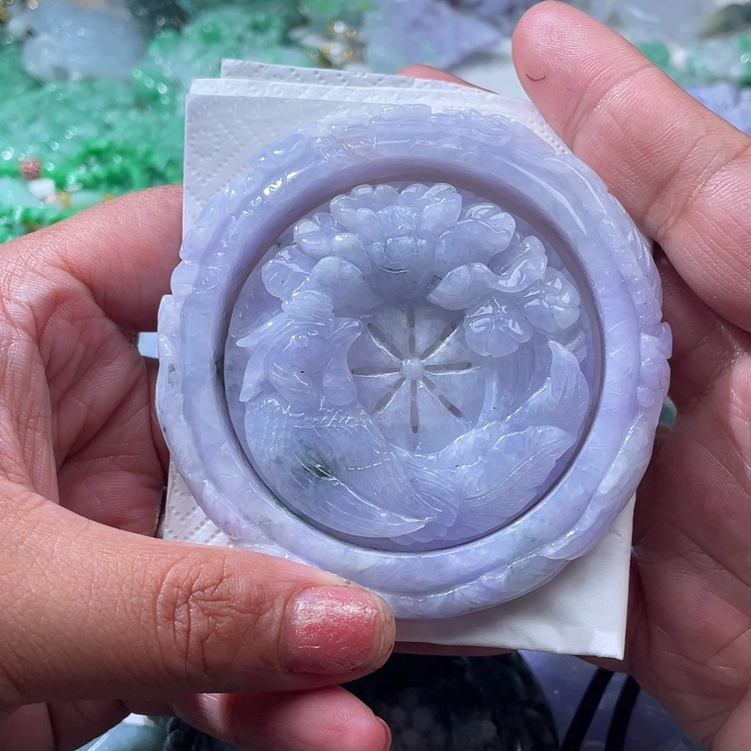 颈饰未镶嵌翡翠翡玉缘翡翠