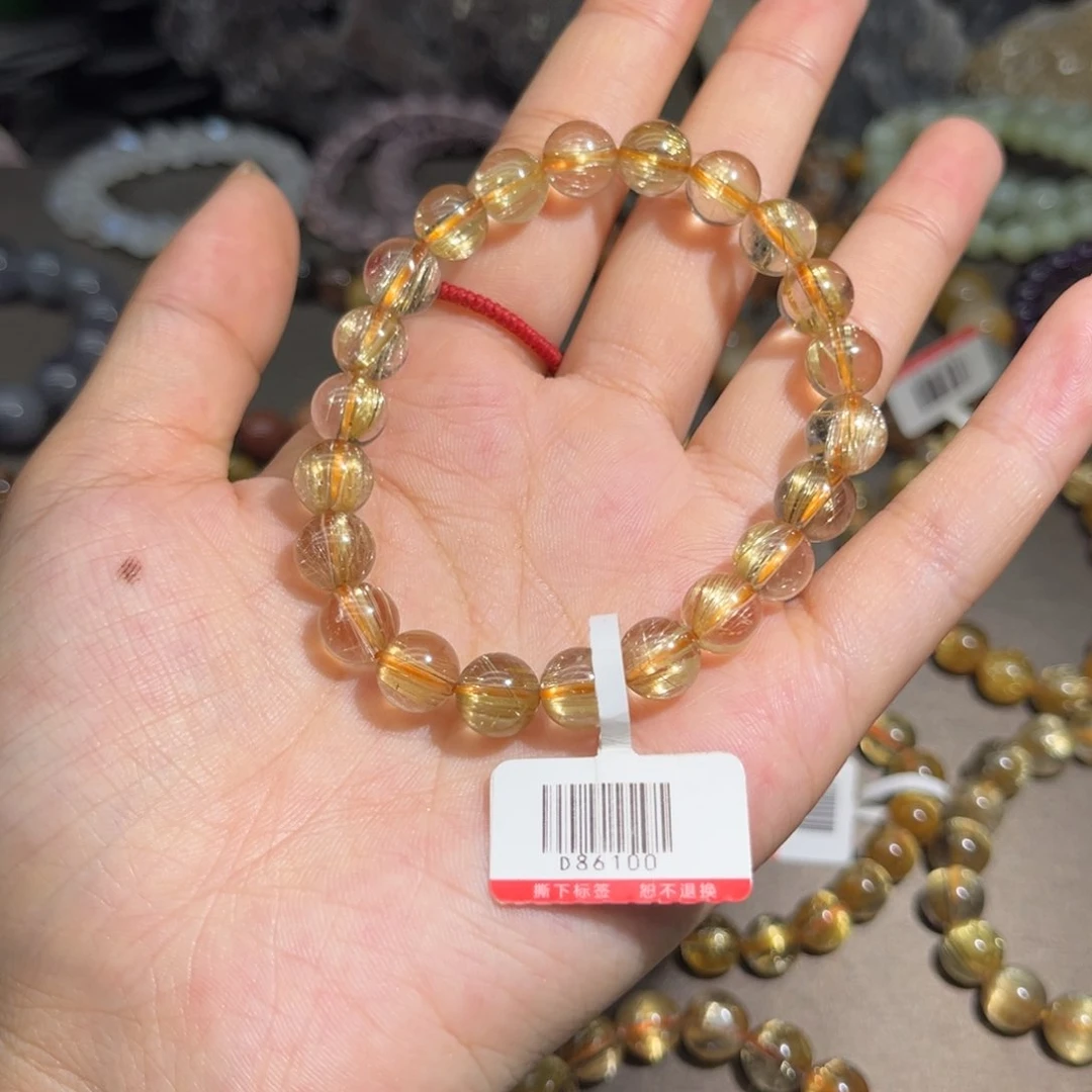 发晶手链未镶嵌钛晶