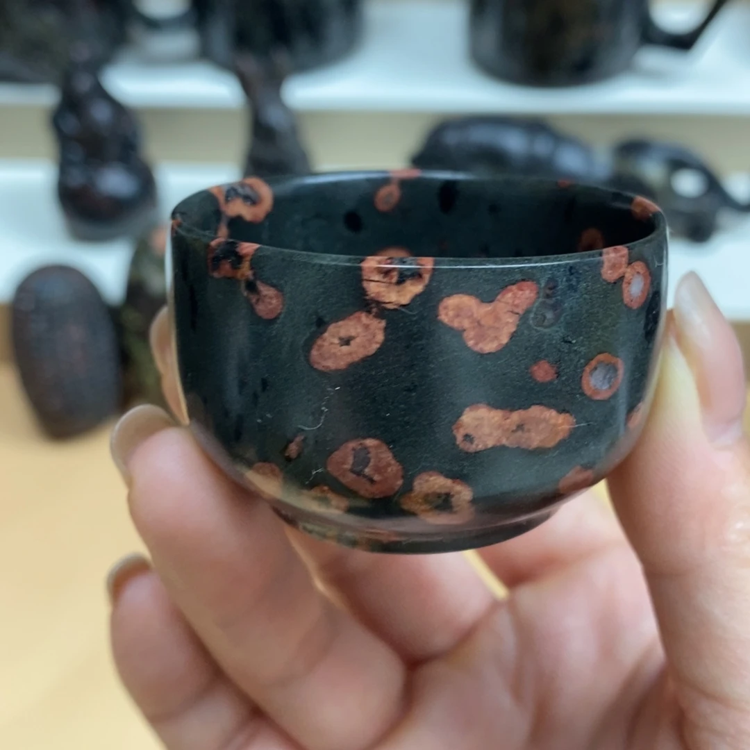 玉福茶具瓷安山玉