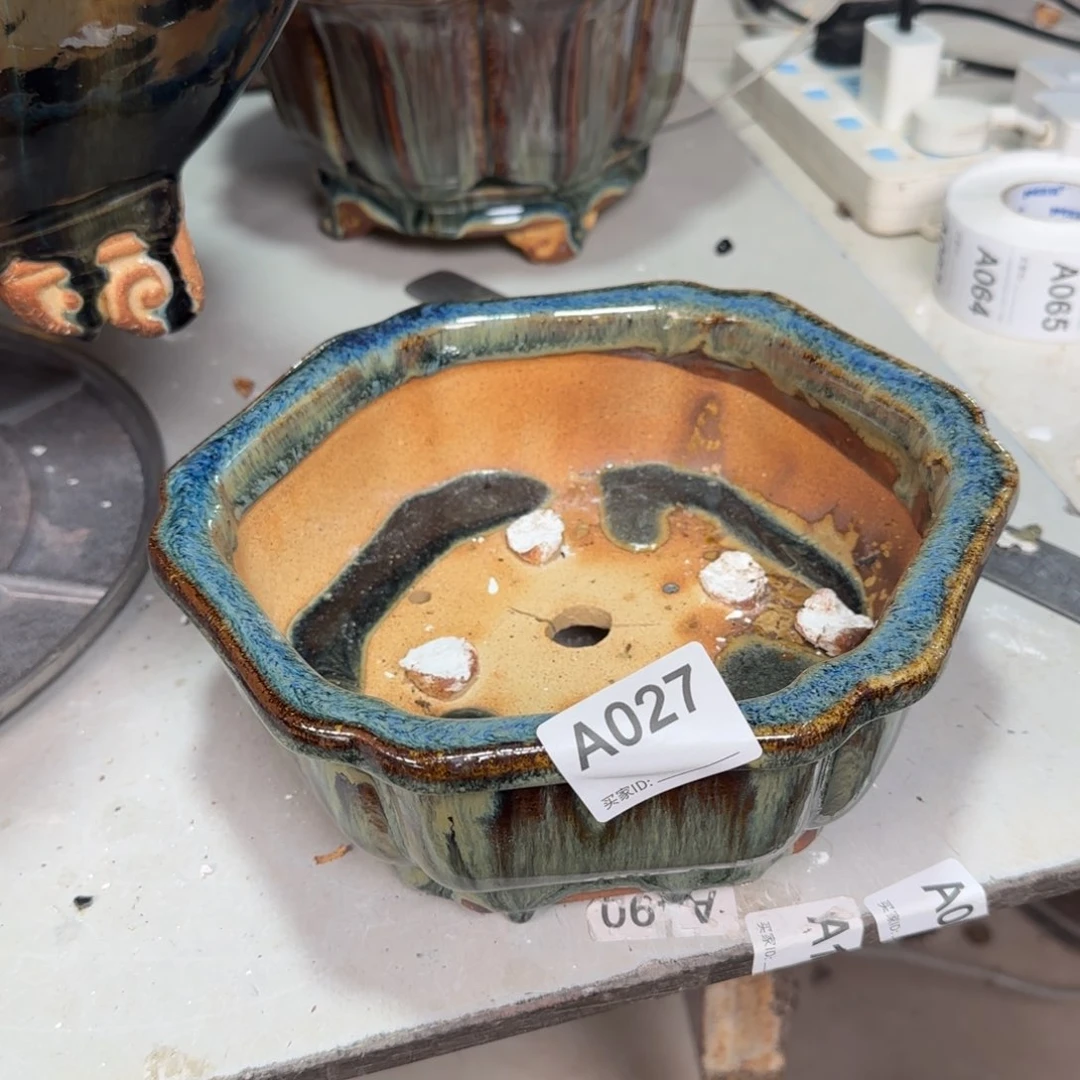 紫砂花盆清*027瑕疵品