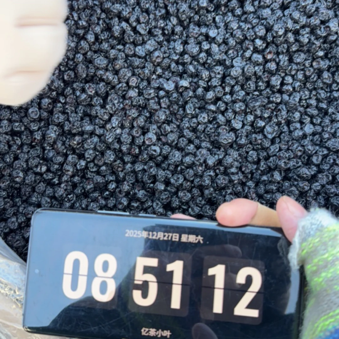 【小叶严选】长白山溯源人参市场-蓝莓干-大果干原味无添加 12月27