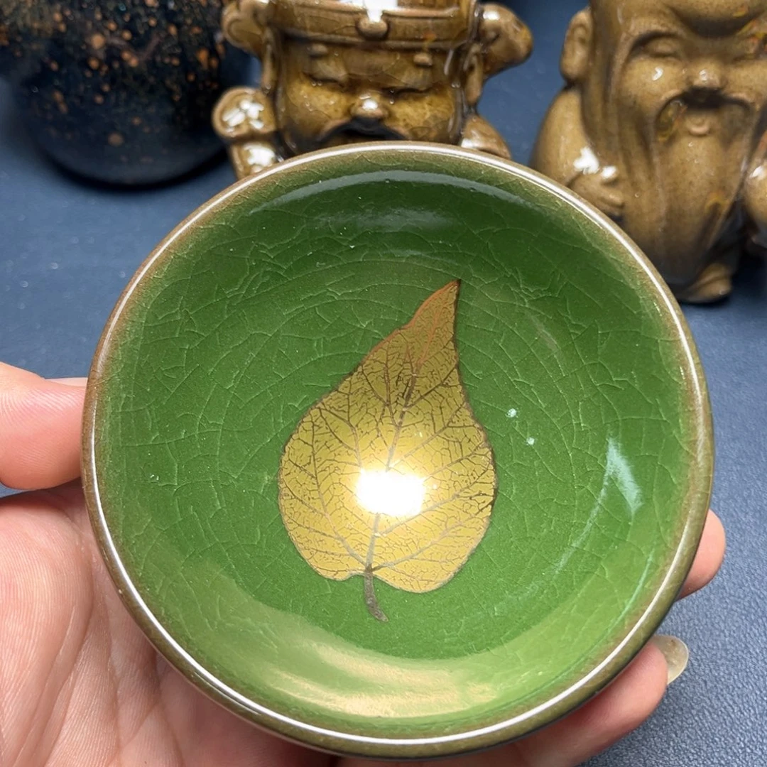 茶盏建盏手握泡茶主人杯