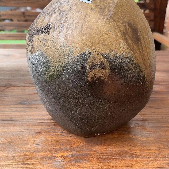 山***夫末石泰节备前烧花入福利一口价