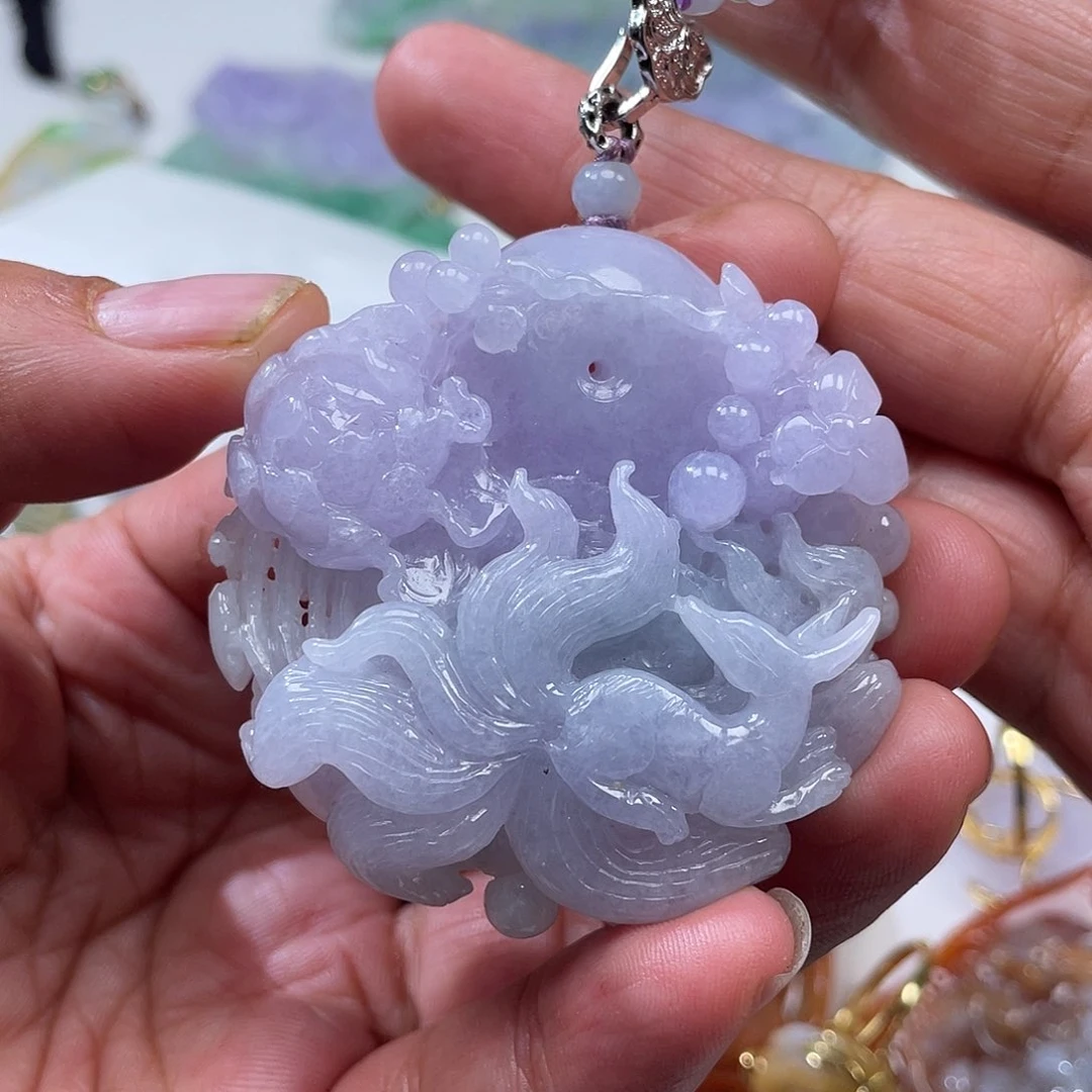 颈饰未镶嵌翡翠翡玉缘翡翠