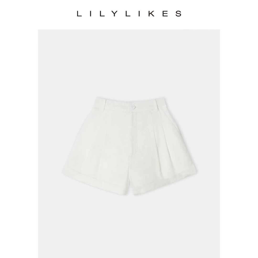 "LP松弛老钱"高品100原生亚麻 骨感垂坠---时尚套装