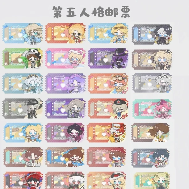 【蛋蛋拆卡】第五人格软糖系列邮票 同人授权