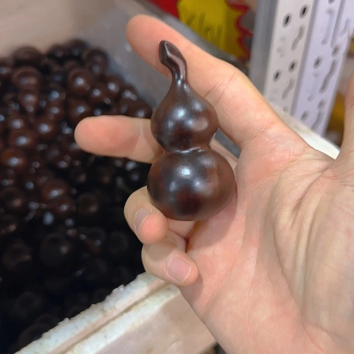 木黑檀木8葫芦一个