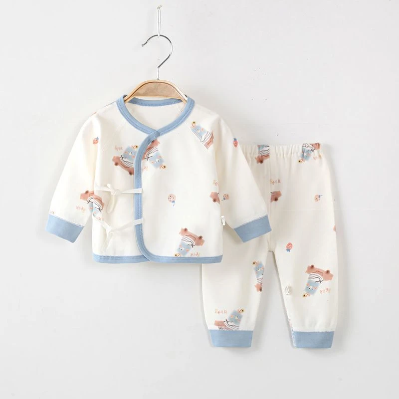 新生儿衣服和尚服婴儿内衣套装纯棉秋衣秋裤春秋初生衣服无骨打底