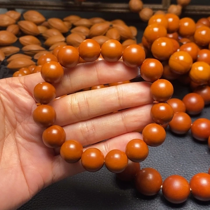 橄榄核吊坠1.3尺寸通核光珠全品