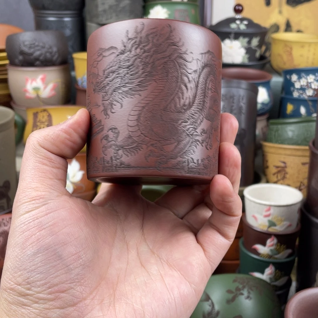 紫砂茶杯紫砂茶杯