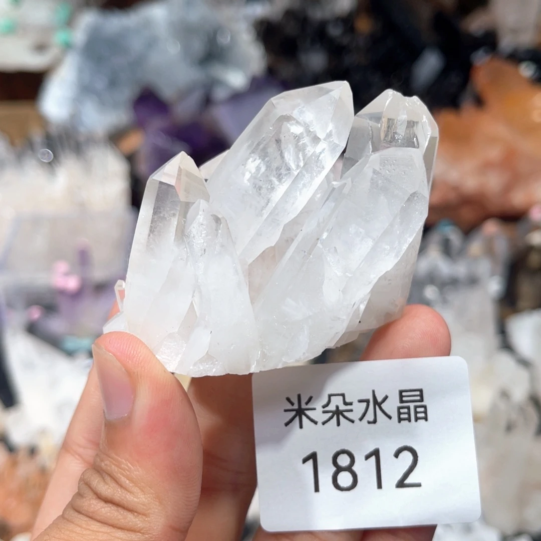 珠宝半成品水晶未镶嵌水晶