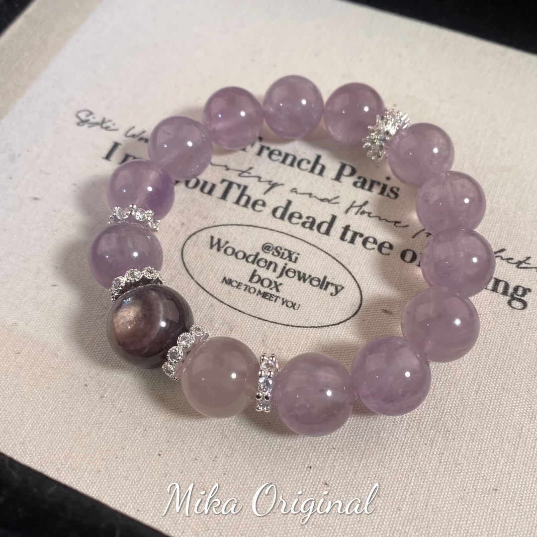 【晚晴】水晶手串 个性精致多样性发一颜色微差