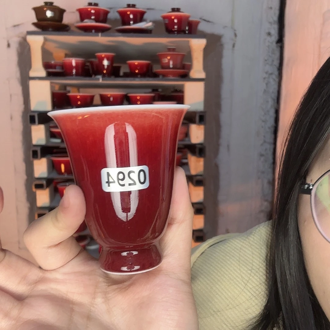 瓷片景德镇郎红陶瓷