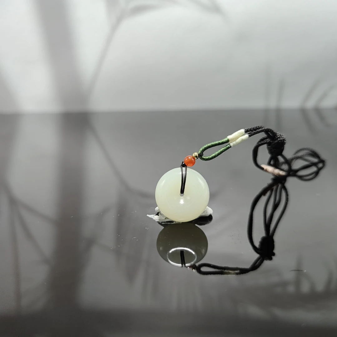 E和田玉平安扣吊坠0137