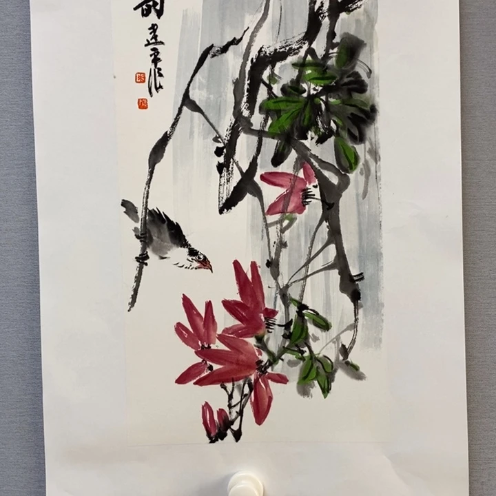 国画亲笔手绘原创
