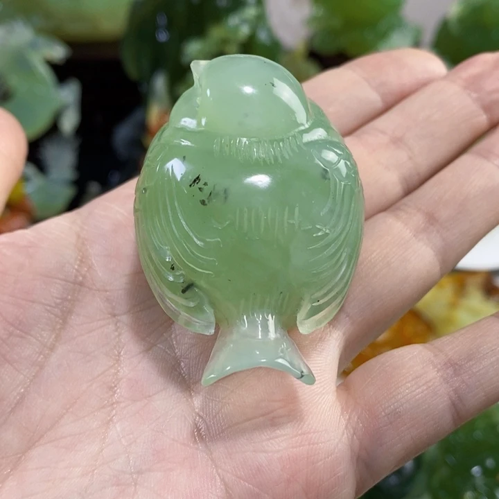 未镶嵌岫玉手把件