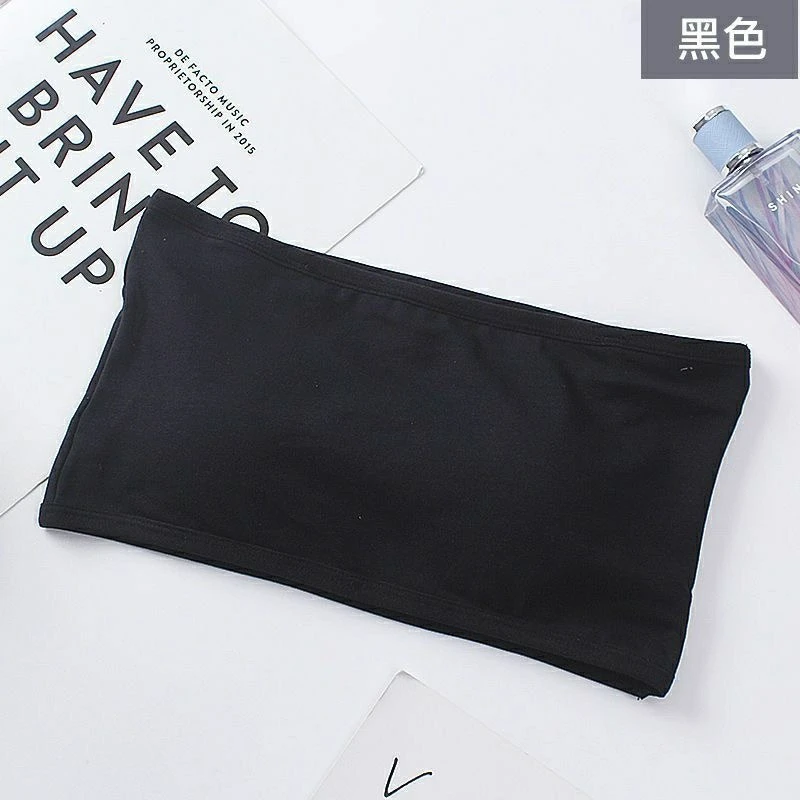 【思瑶】百搭高弹带胸垫无肩带防滑抹胸#1106