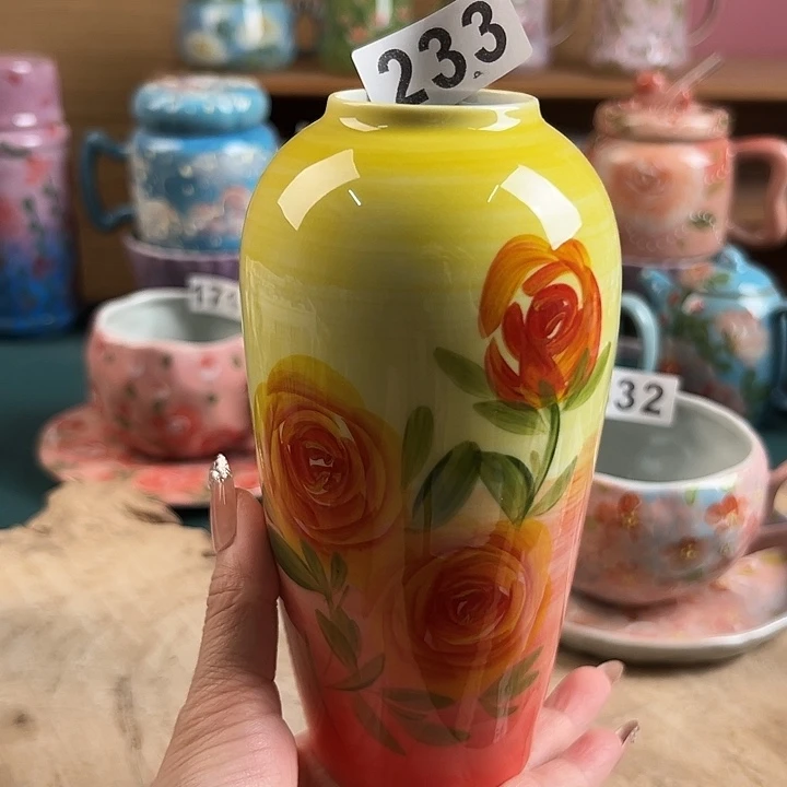 景德镇陶瓷手绘作品233