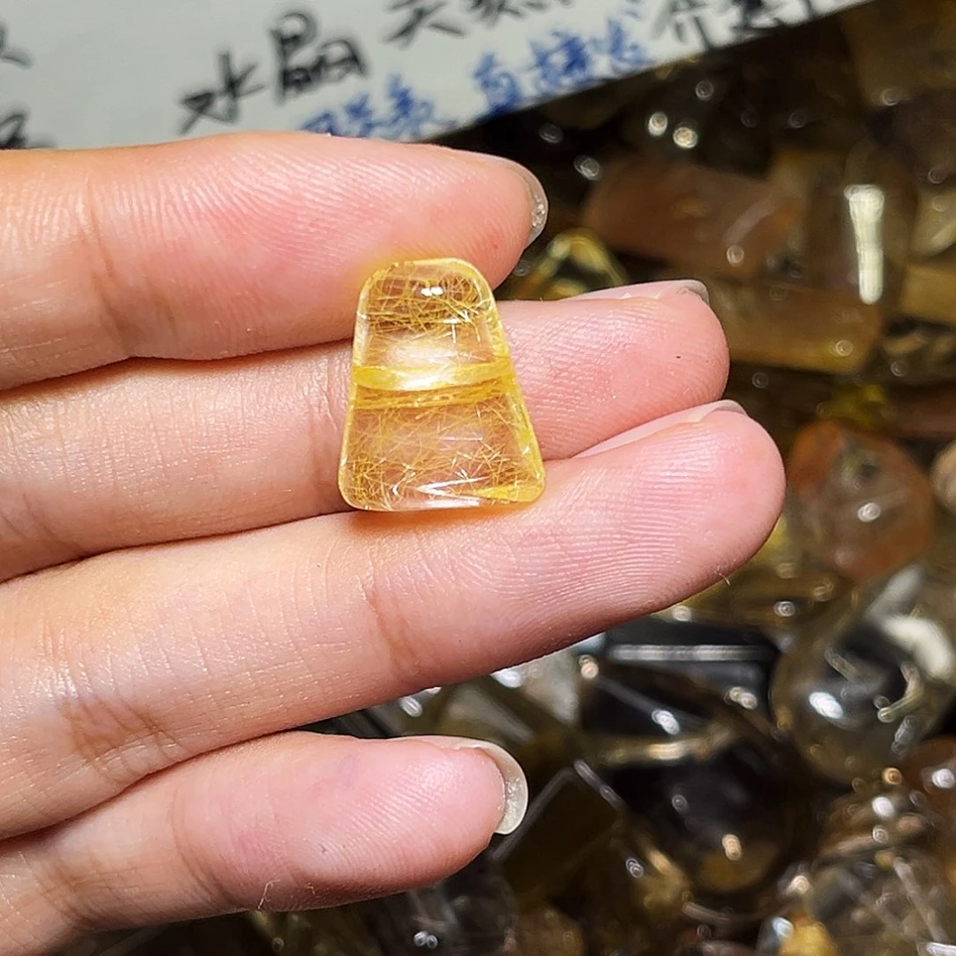 妙***环烟晶戒指银S925镶嵌