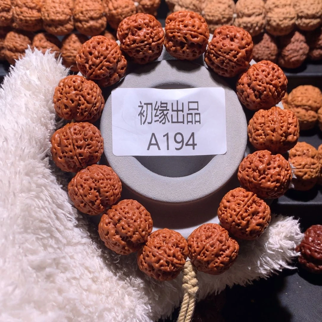 金刚菩提手串22尺梁飞天梅花超头