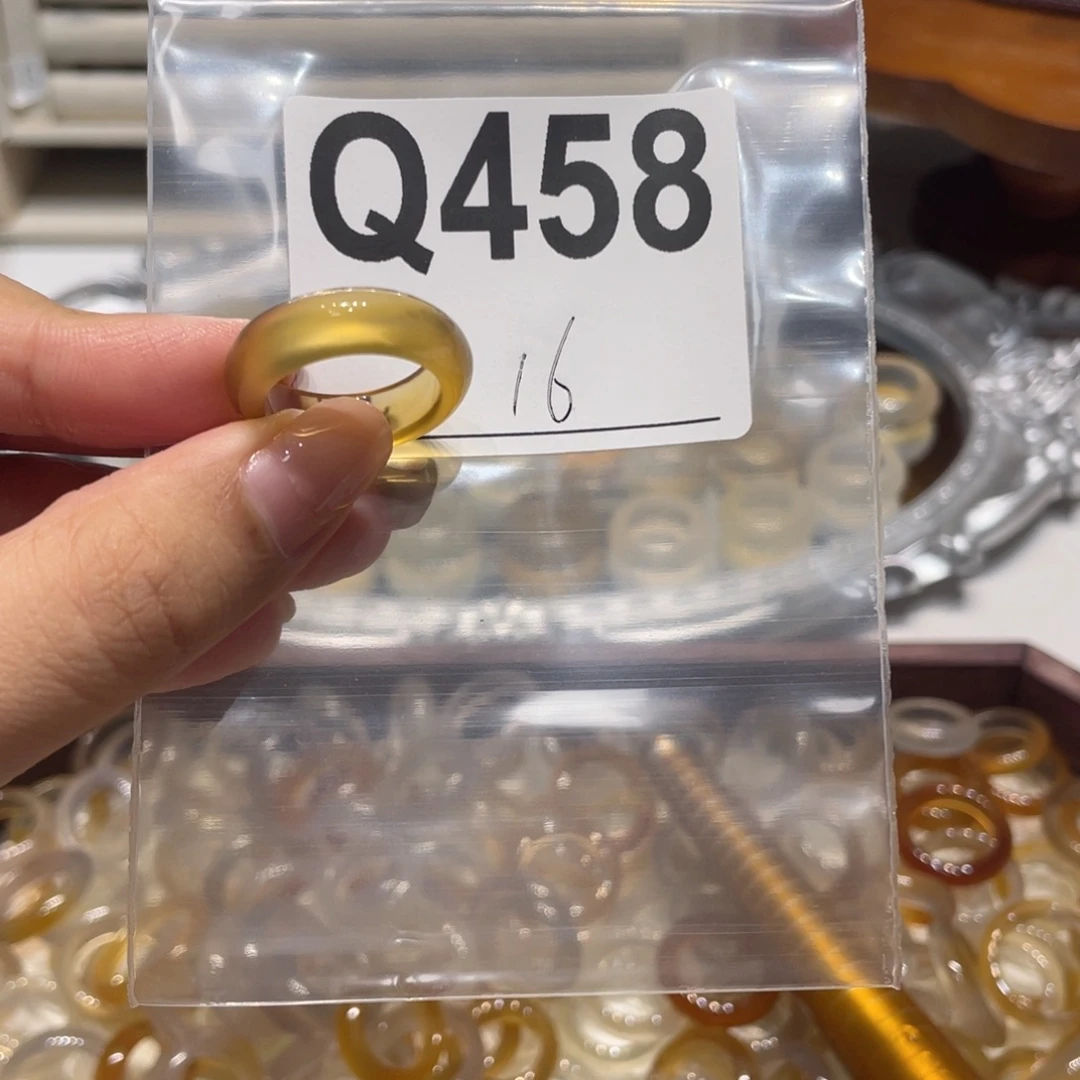 玛瑙/玉髓未镶嵌戒指458