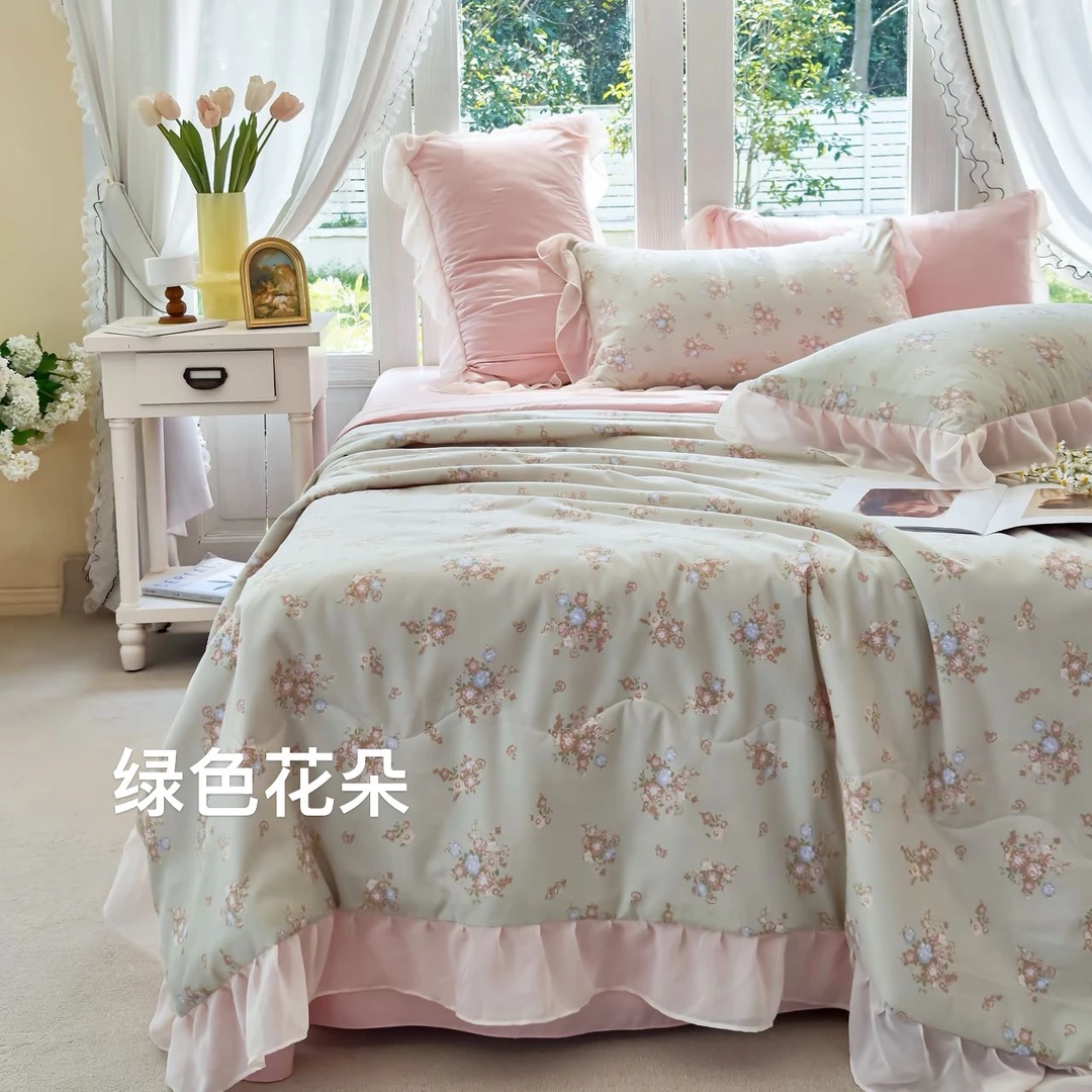 杨茹家8989夏季夏被四件套A类亲肤棉