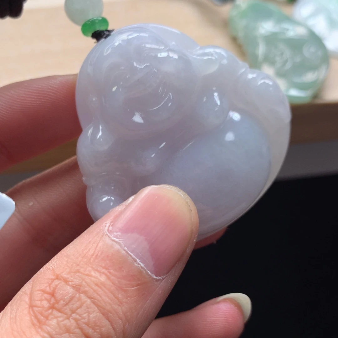 颈饰未镶嵌翡翠吊坠