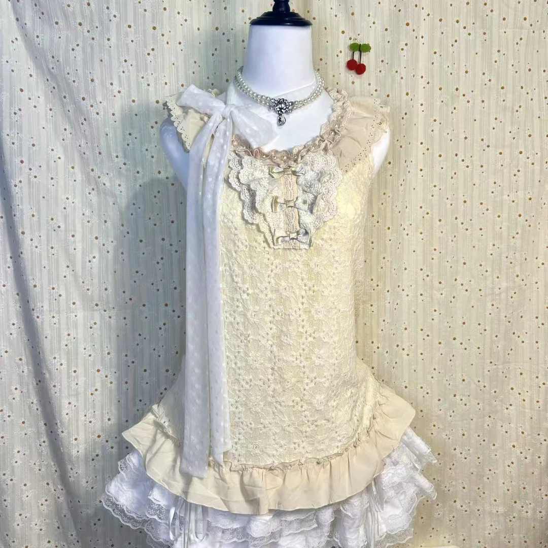 泡泡咪古着屋上衣半裙连衣裙 默认微瑕no退换