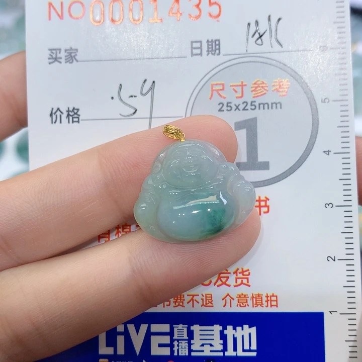 翡翠颈饰未镶嵌吊坠