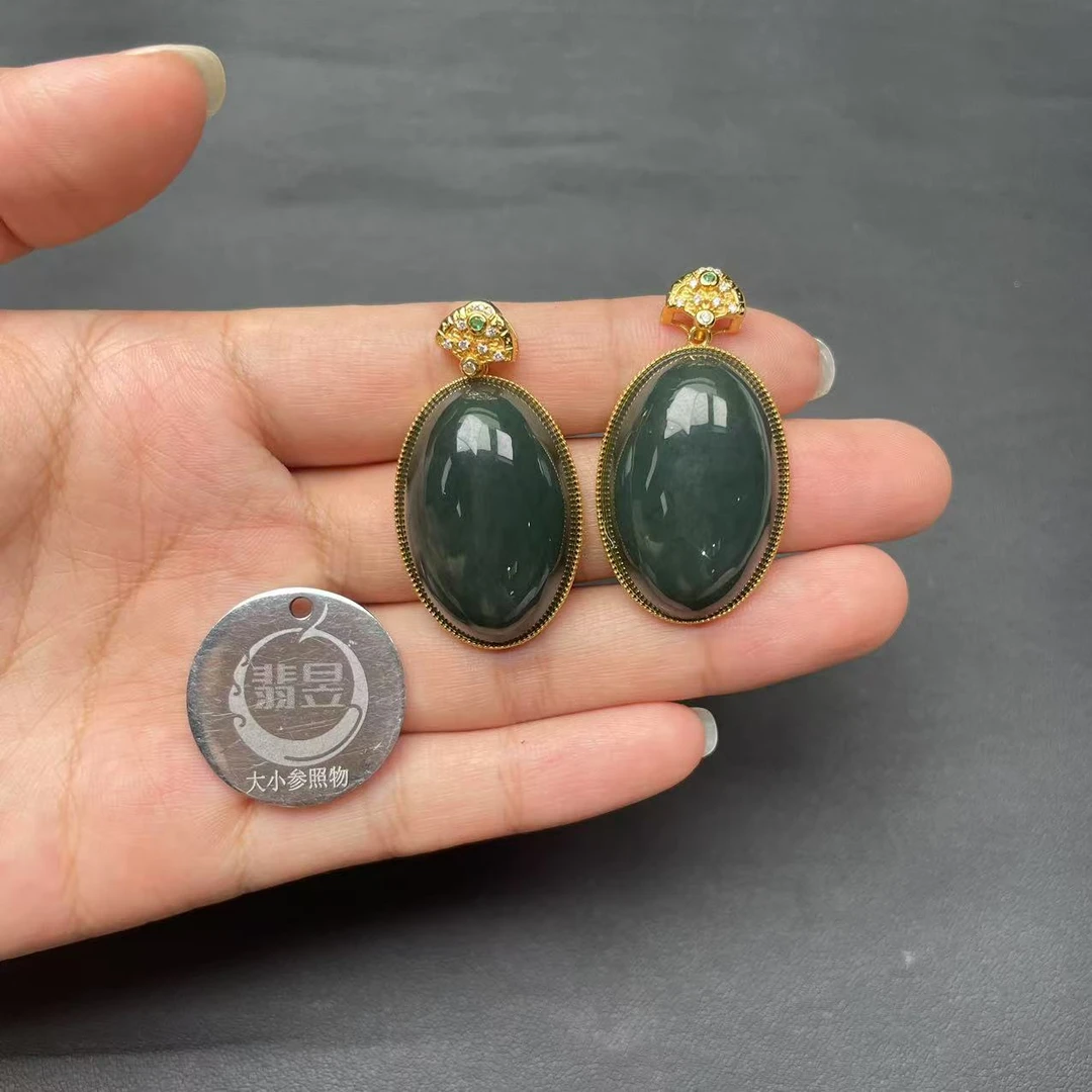 翡昱-N01-46796-716-和田玉吊坠S925银镶-多样性发其一-C